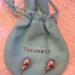 Tiffany & Co. Silver Ball Earrings